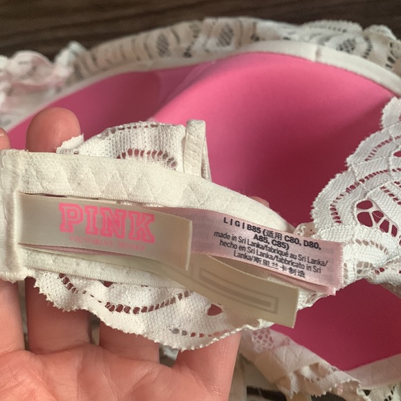 NWOT Victoria’s Secret Push Up Lace Bralette - Picture 5 of 6